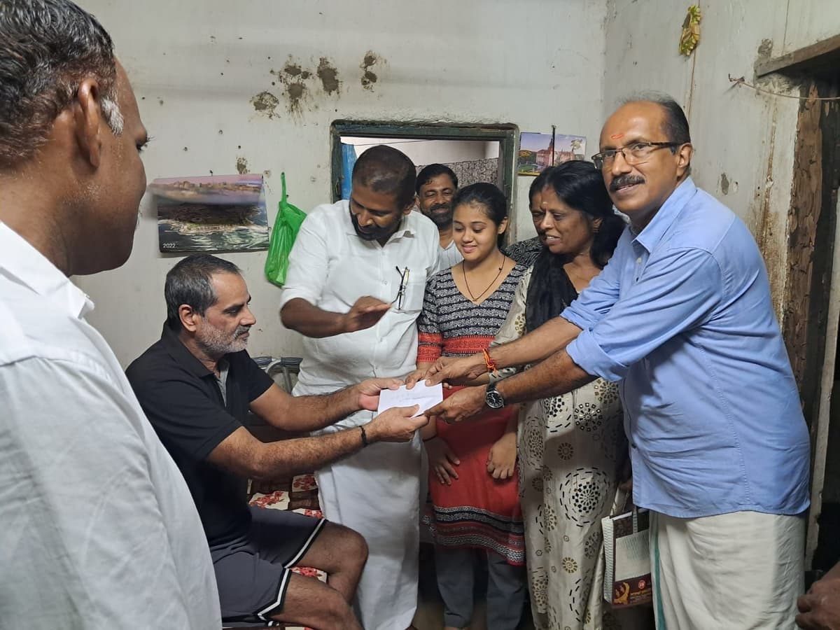 ധനസഹായവുമായി ചങ്ങാതിക്കൂട്ടം